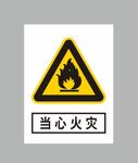 当心火灾