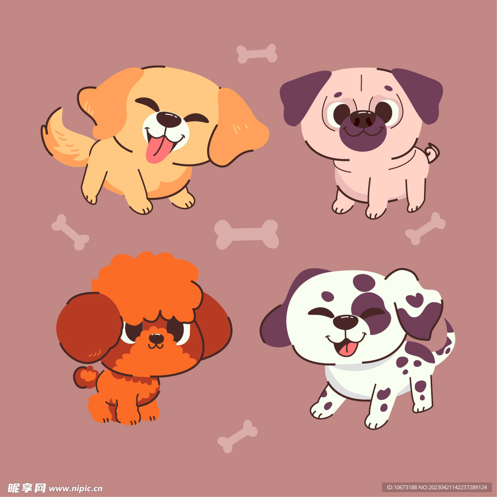 卡通狗