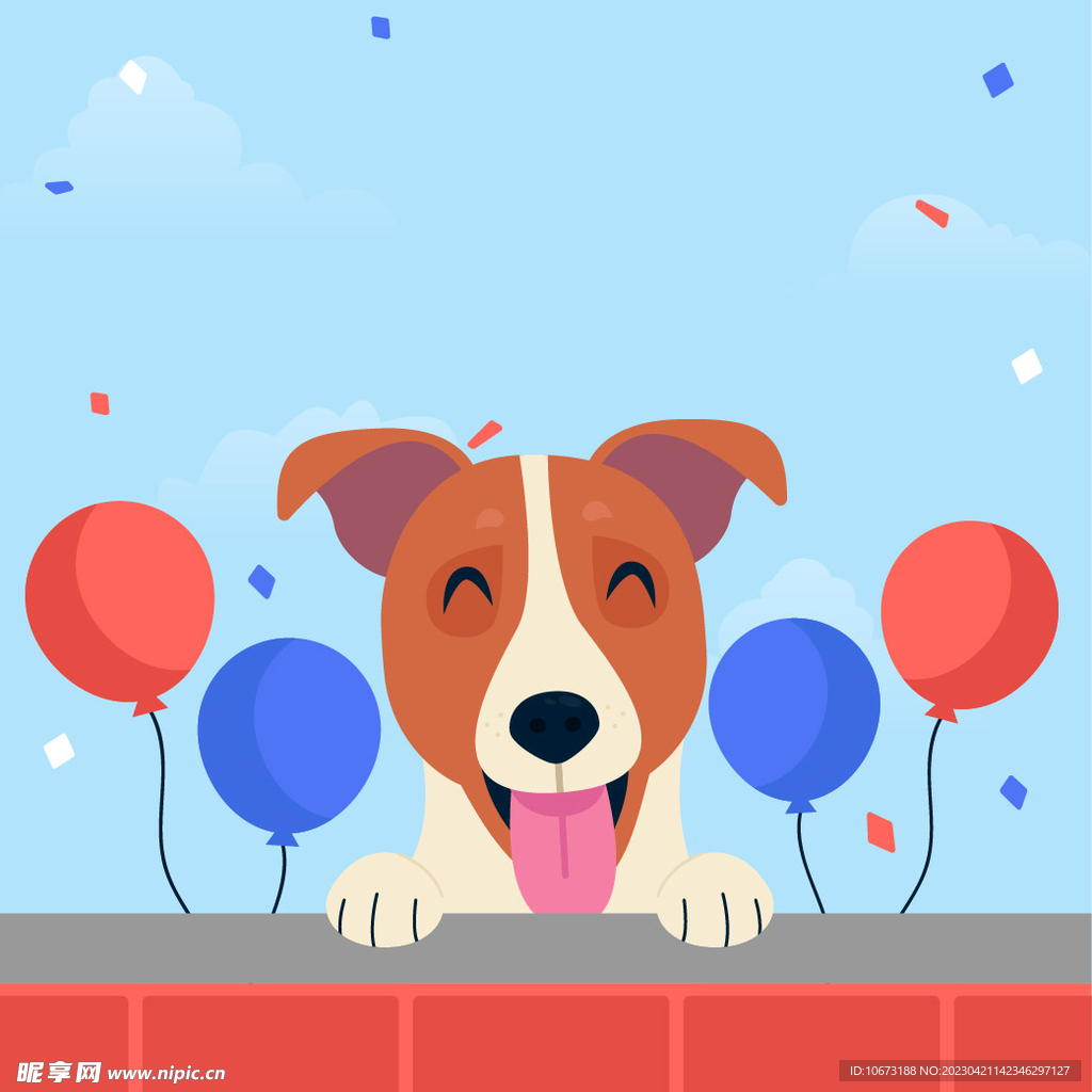 狗狗背景