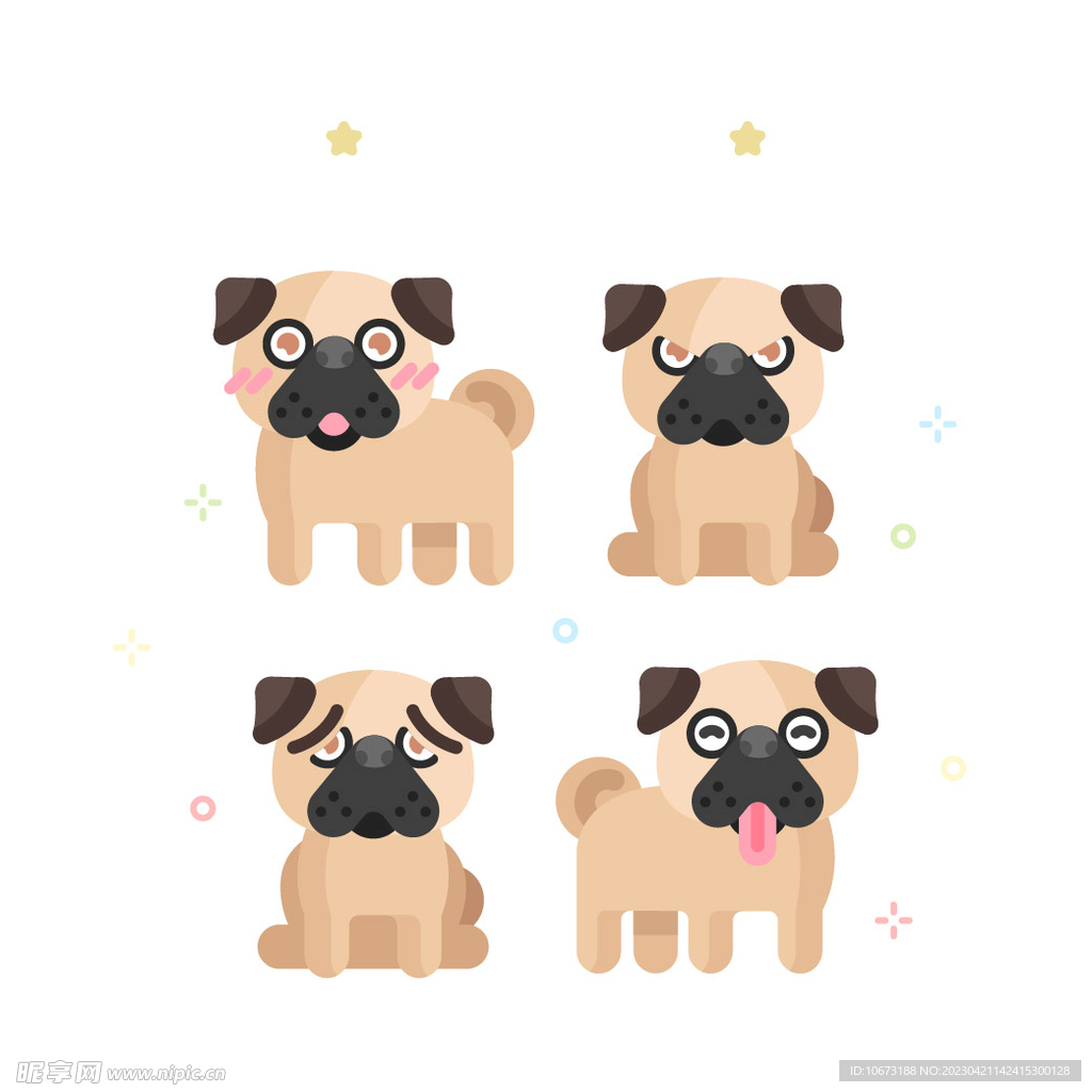 可爱狗狗
