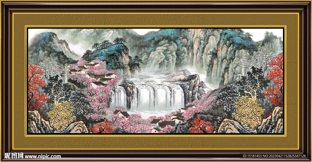 山水画 
