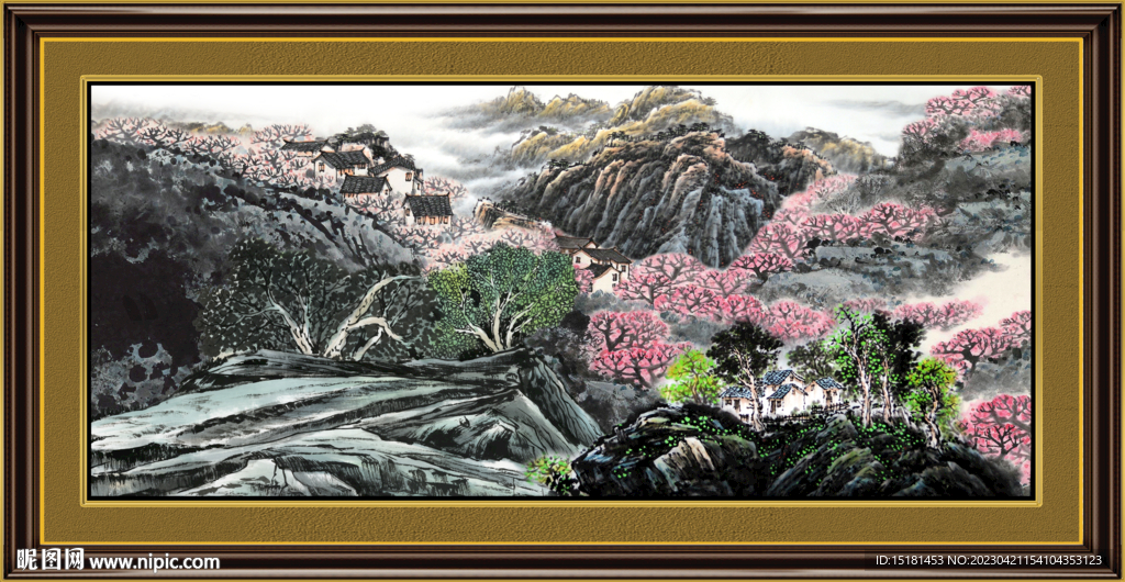 山水画 