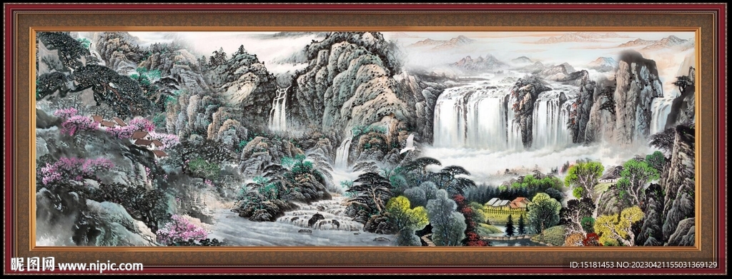 山水画 