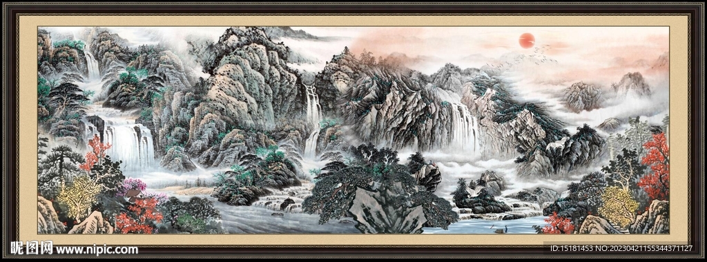 山水画 