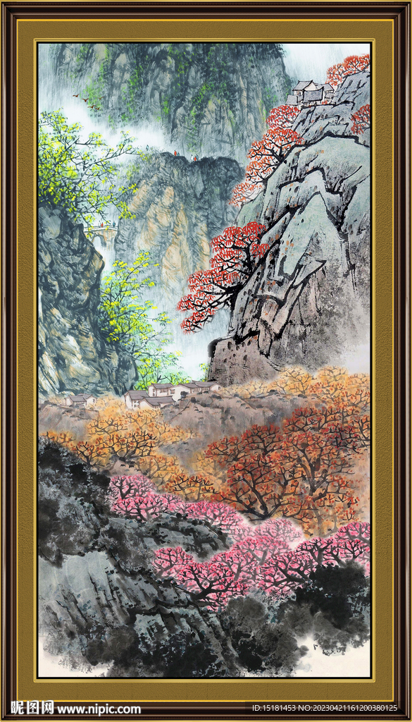 国画山水画
