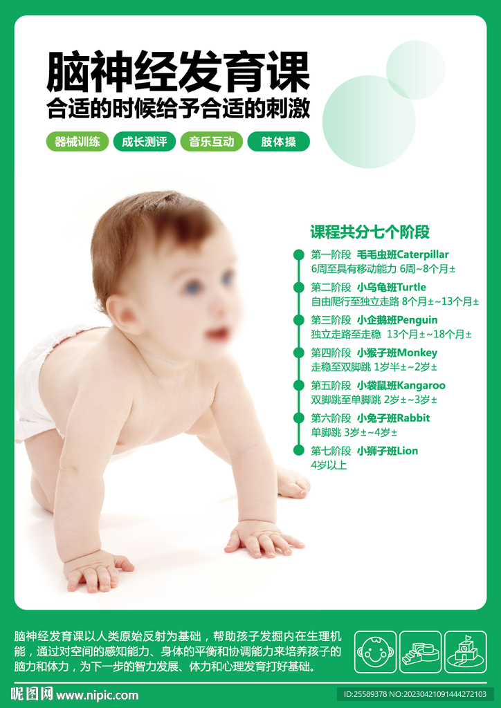 幼儿脑神经发育早教课