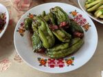 家常小炒青椒酿肉
