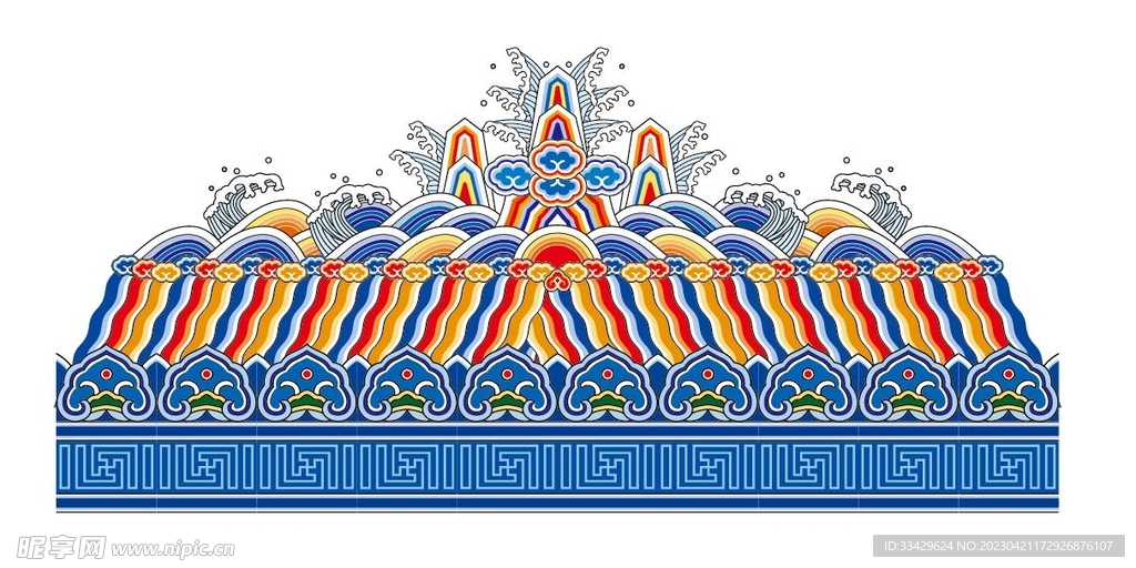 古代花纹