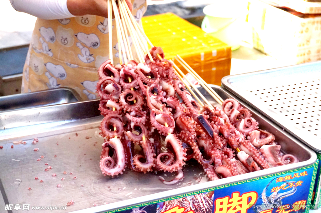 烤鱿鱼