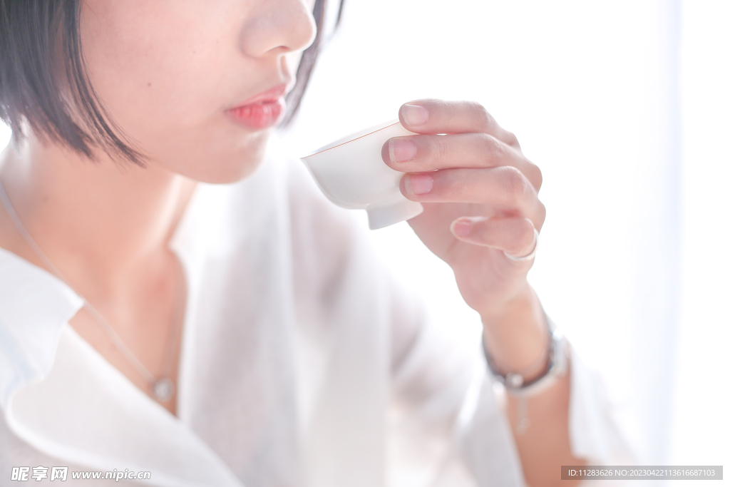 饮茶图片