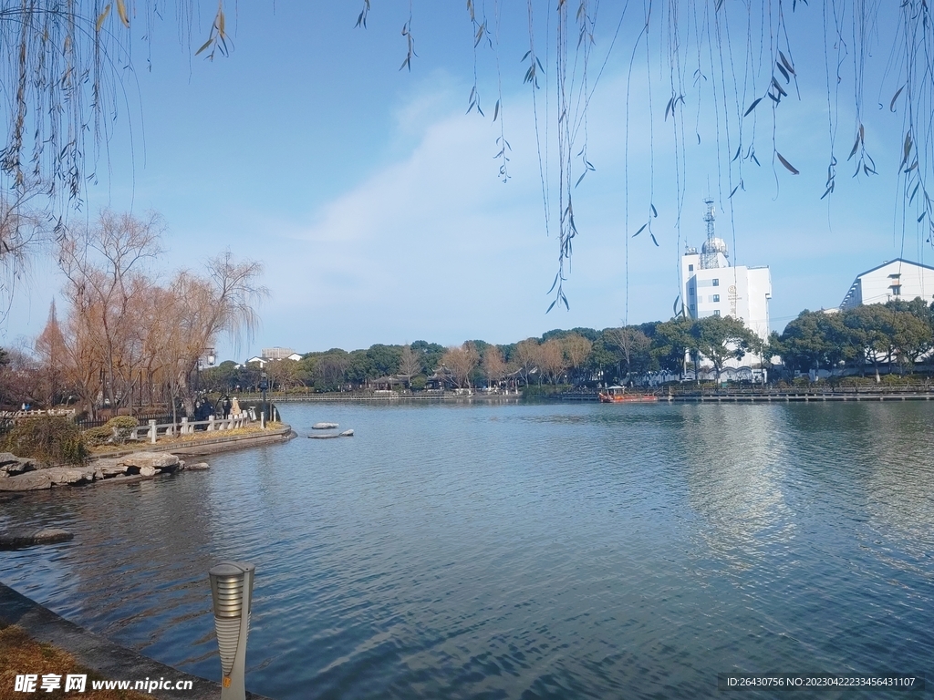 苏州古城护城河风景