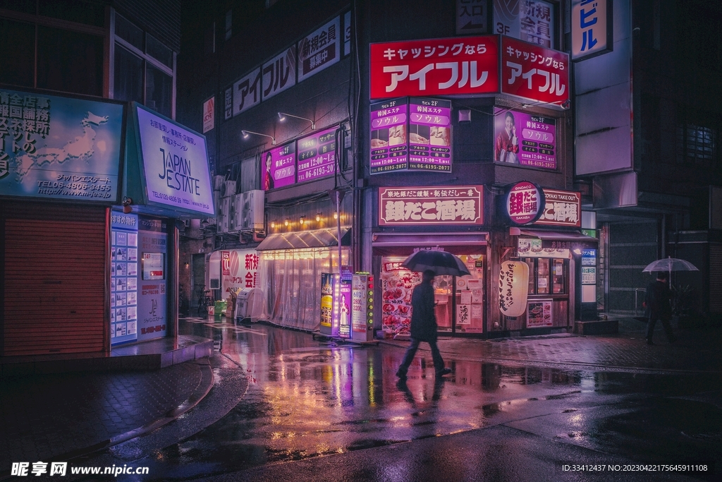 夜晚摄影图__建筑景观_自然景观_摄影图库_昵图网