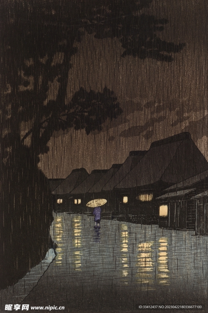 夜晚
