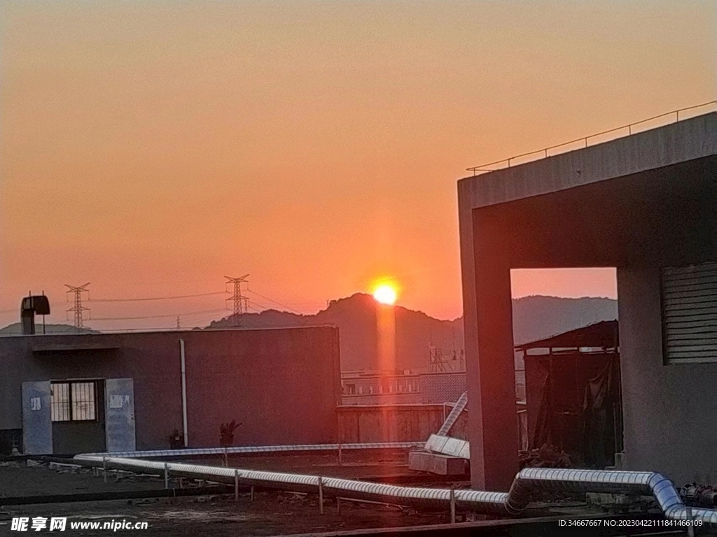 夕阳