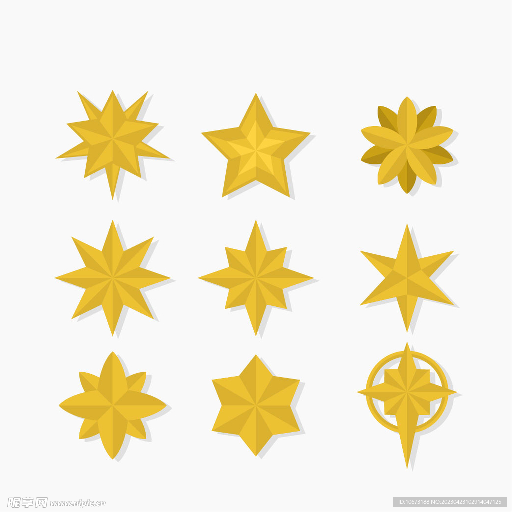 星形图案