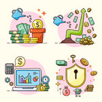 金融理财图标