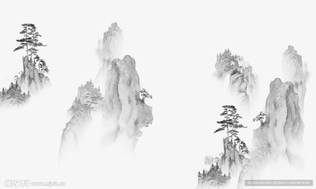 水墨山水