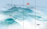 山背景花