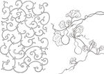 矢量花鸟