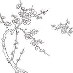 矢量花鸟