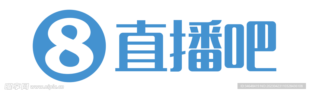 直播吧矢量图logo