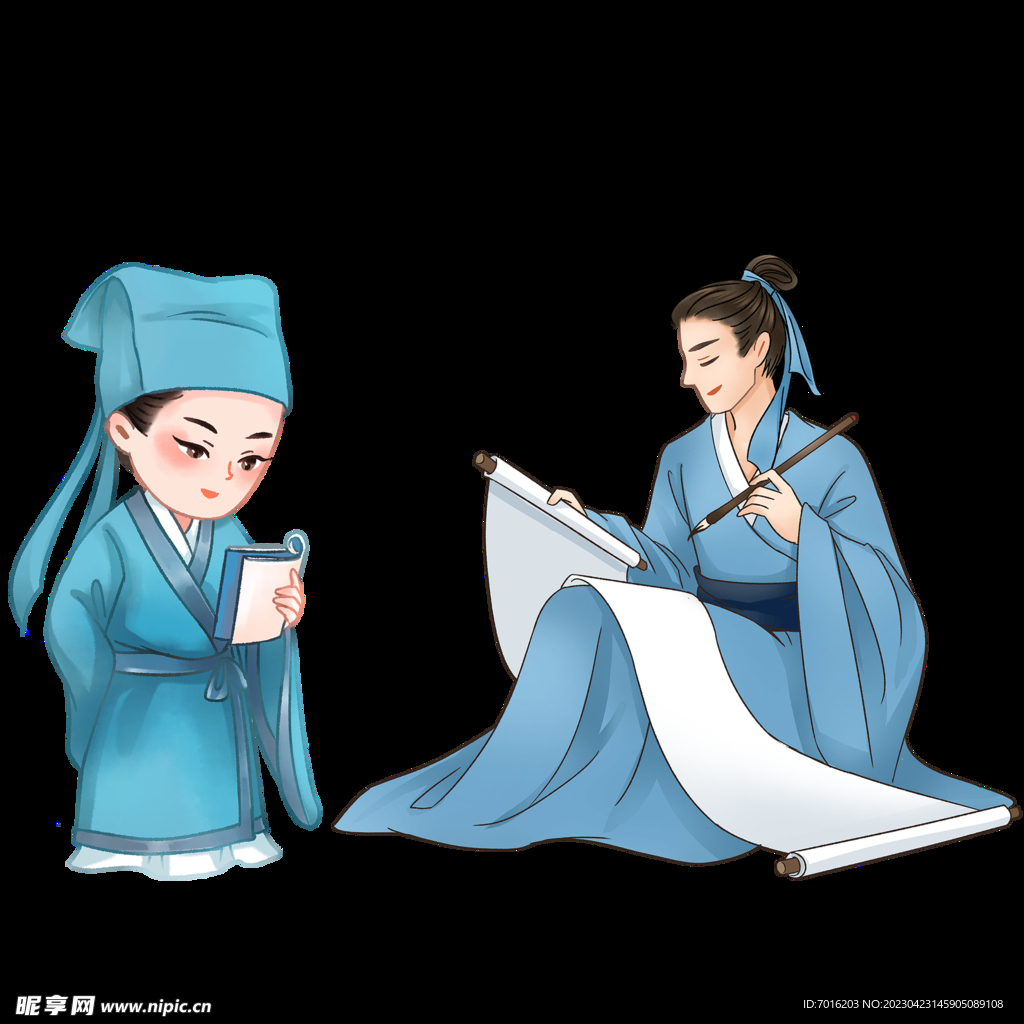 书生 古典人物 教育 国学 