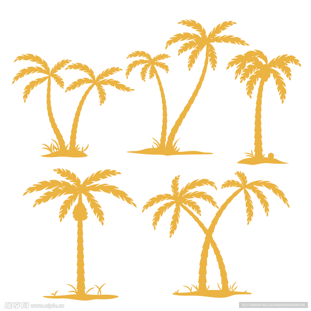 椰树图标