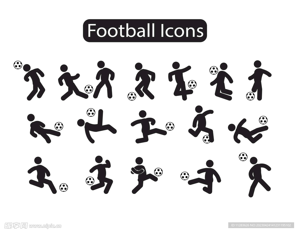 足球员图标