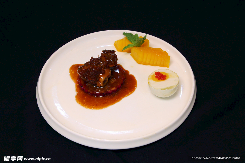 水果鱼子酱牛肉