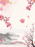桃花背景