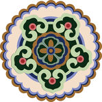 莫高窟藻井图案