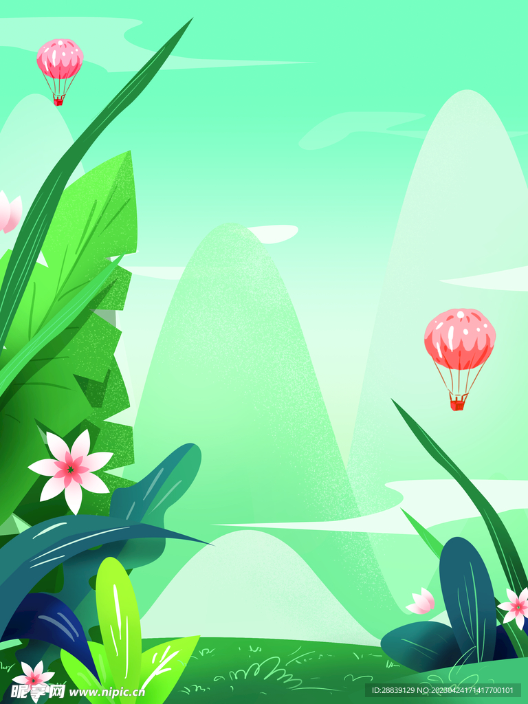 春天背景 