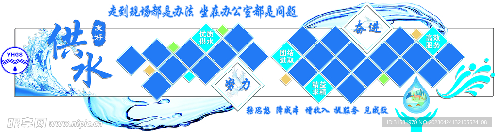 供水照片墙