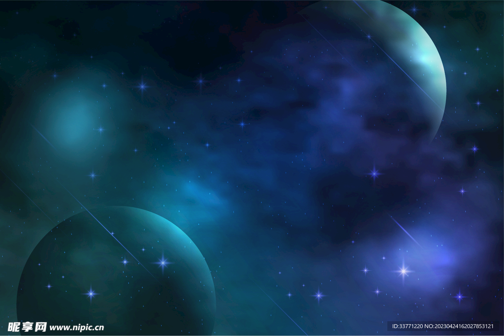 蓝色星空