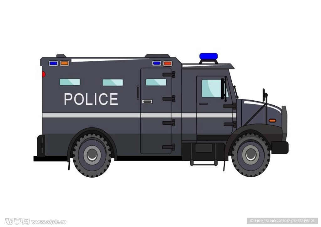 警车