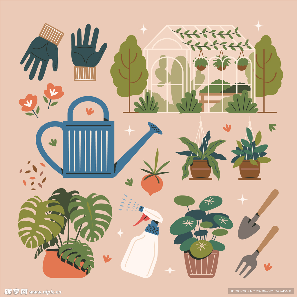 植物  