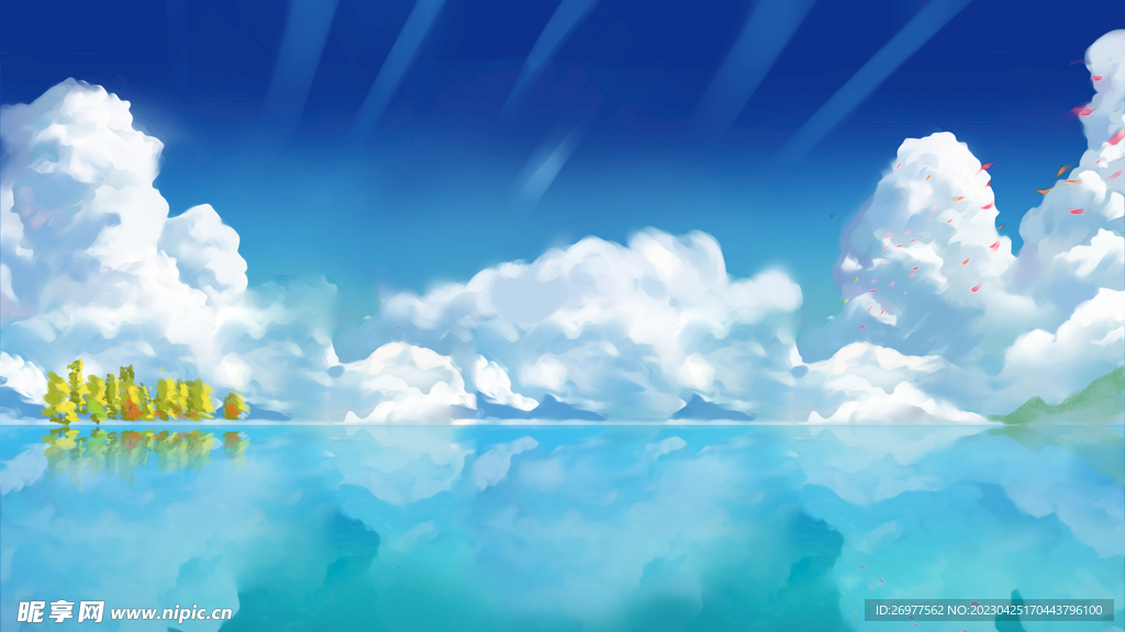  碧海蓝天 