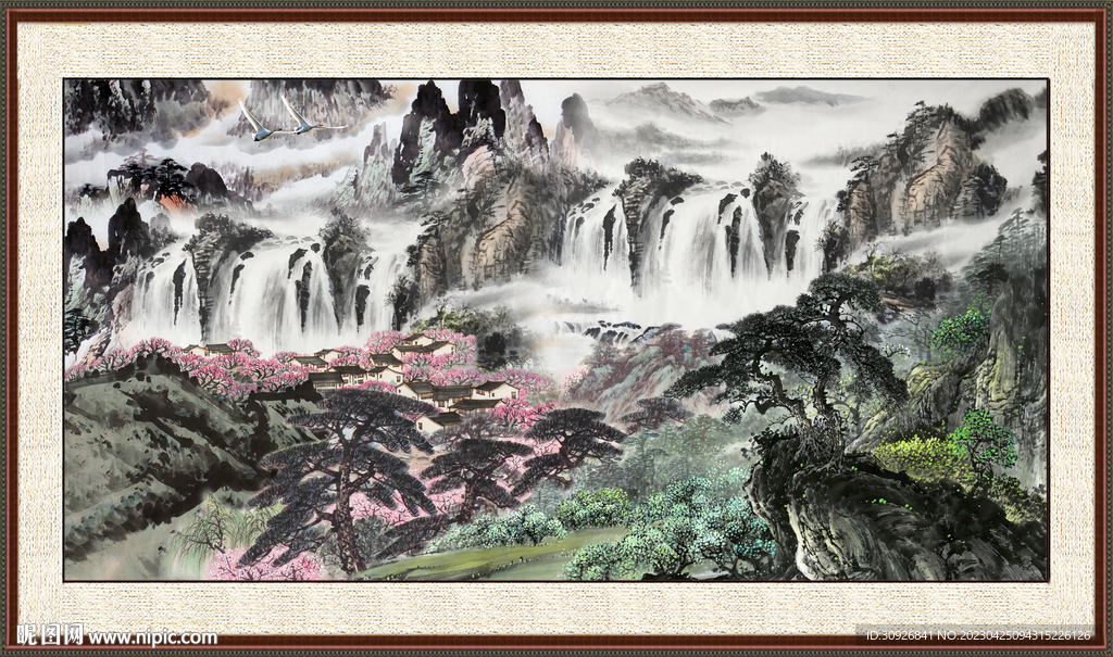 聚宝盆大厅画