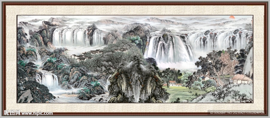 聚宝盆大厅画