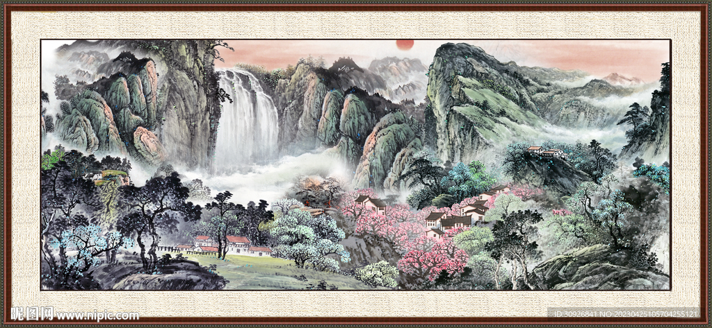 泰山日出 