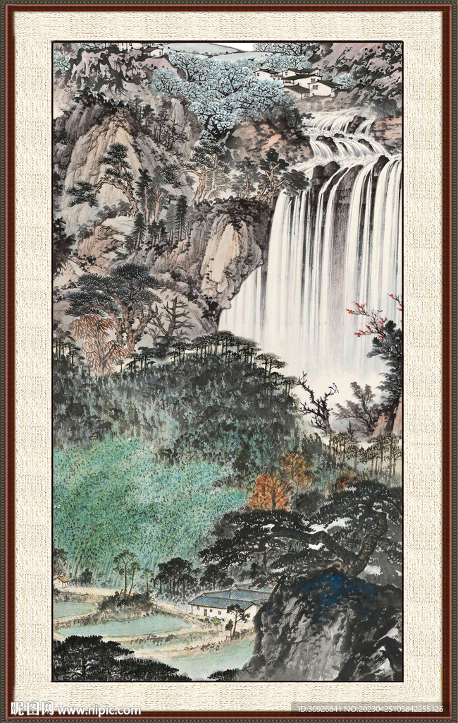山水风景画 