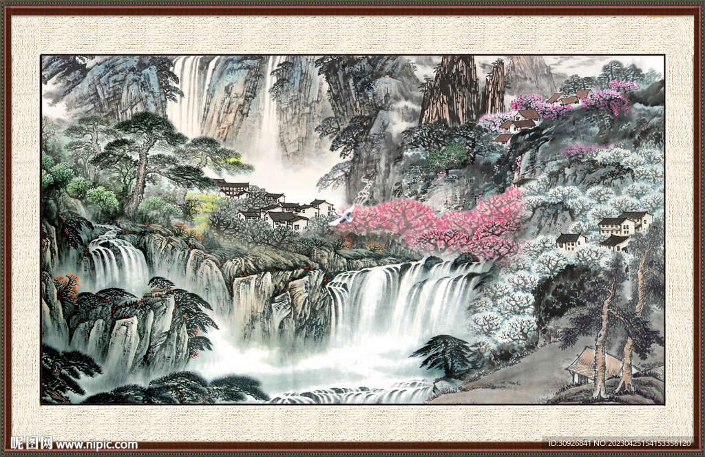 山水风景画 