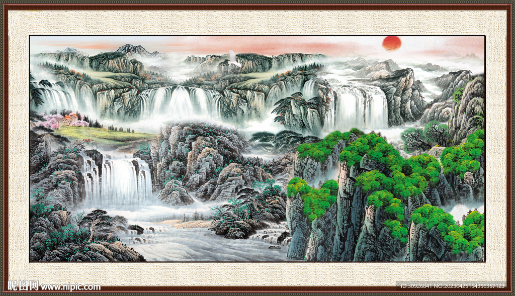 山水风景画