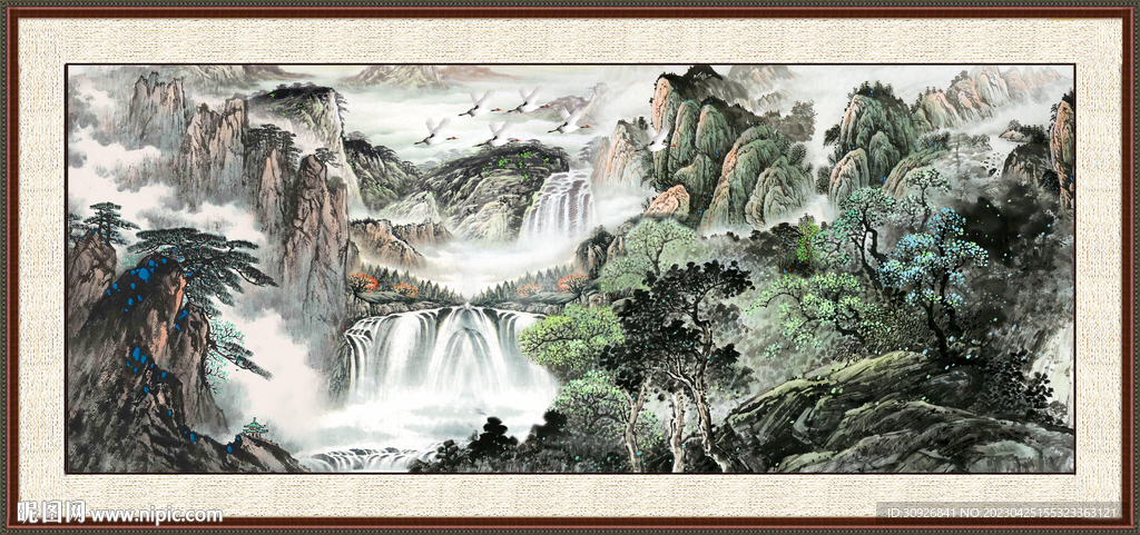 山水风景画