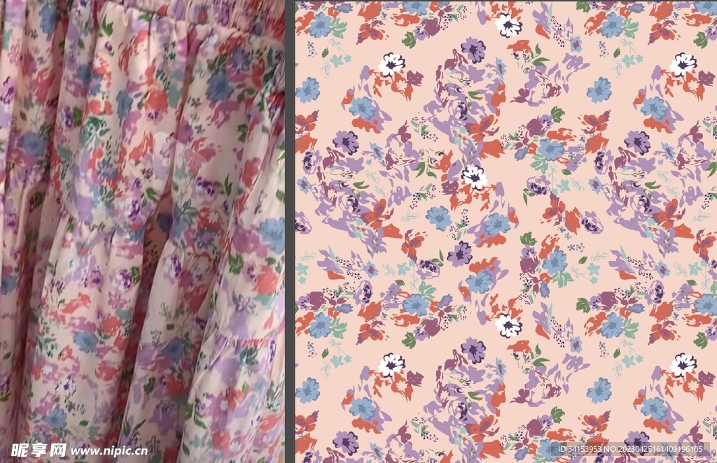 碎花