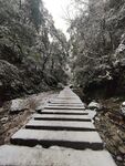 雪后青城后山