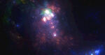 绚丽宇宙星空舞台背景