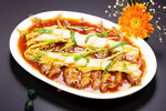 娃娃菜煎黄花