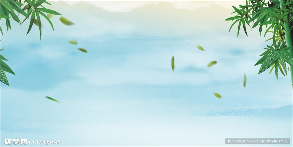 蓝色背景