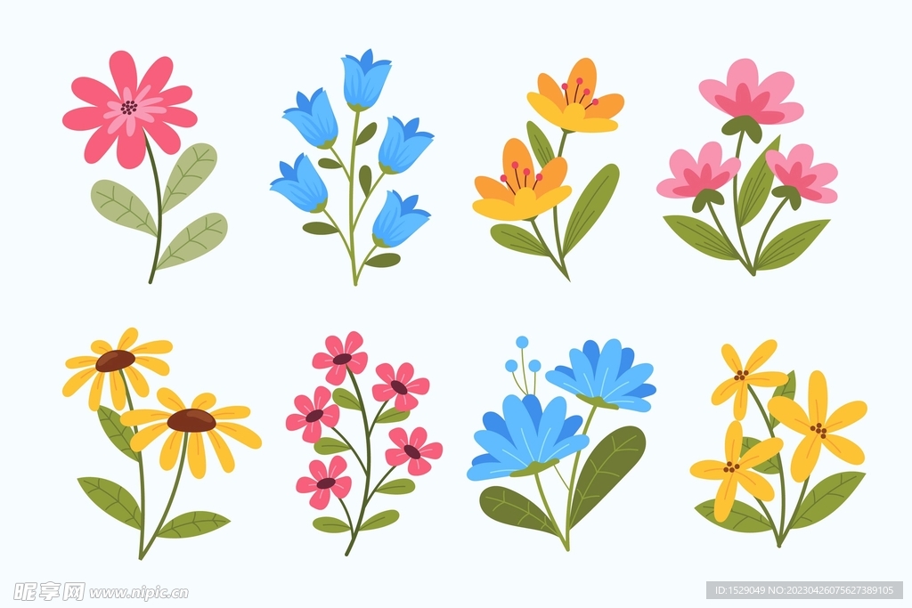 手绘花朵 